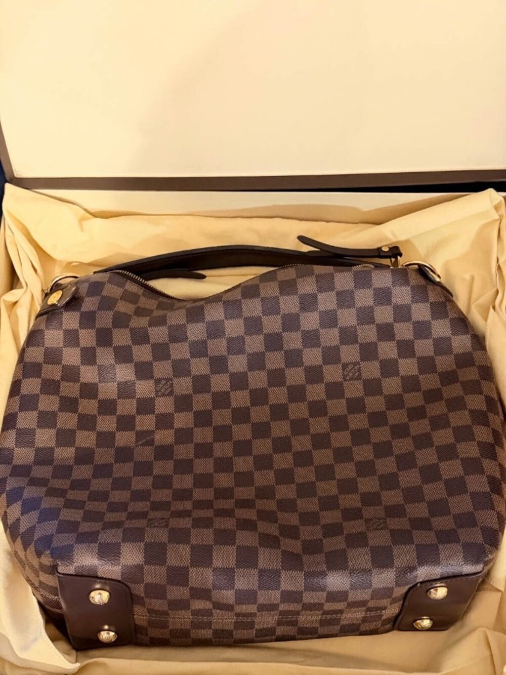 Louis Vuitton Graceful MM Damier Ebene Shoulder Bag - Picture 3 of 11